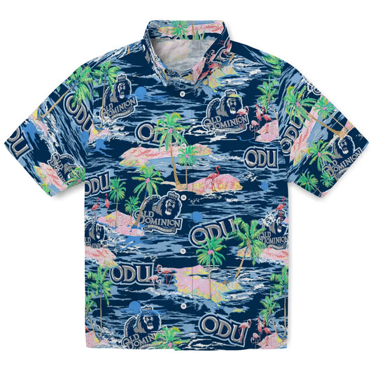 Old Dominion Monarchs Flamingo Retreat 2026 Hawaiian Shirt – Moonbestprint