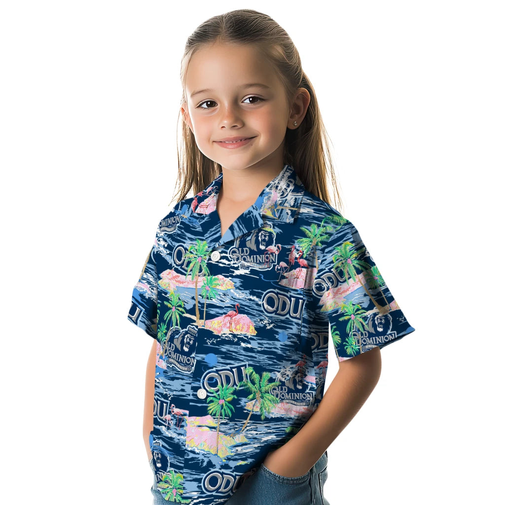 Old Dominion Monarchs Flamingo Retreat 2026 Hawaiian Shirt – Moonbestprint