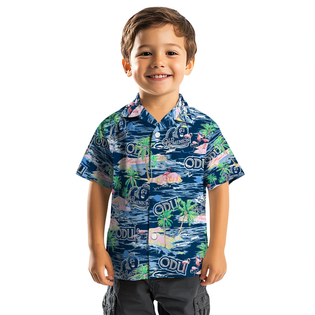 Old Dominion Monarchs Flamingo Retreat 2026 Hawaiian Shirt – Moonbestprint