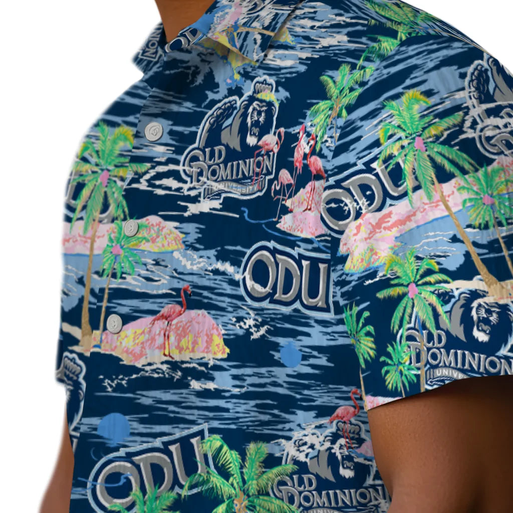 Old Dominion Monarchs Flamingo Retreat 2026 Hawaiian Shirt – Moonbestprint