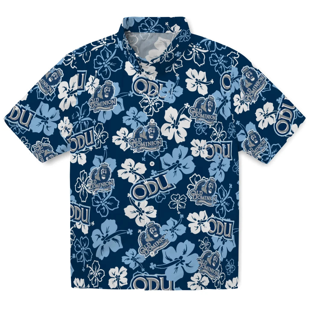 Old Dominion Monarchs Hibiscus Bloom Hawaiian Shirt – Moonbestprint