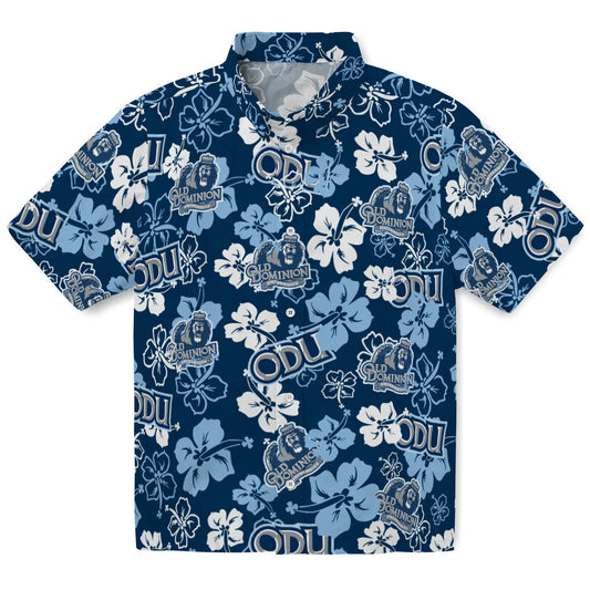 Old Dominion Monarchs Hibiscus Bloom Hawaiian Shirt – Moonbestprint