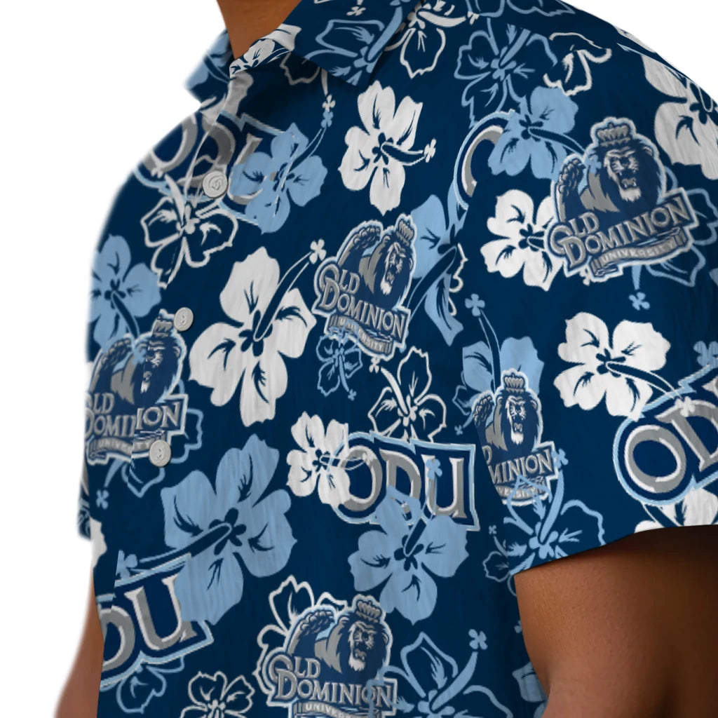 Old Dominion Monarchs Hibiscus Bloom Hawaiian Shirt – Moonbestprint