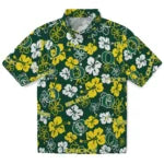 Oregon Ducks Hibiscus Bloom Hawaiian Shirt – Moonbestprint