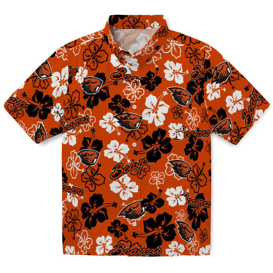 Oregon State Beavers Hibiscus Bloom Hawaiian Shirt – Moonbestprint