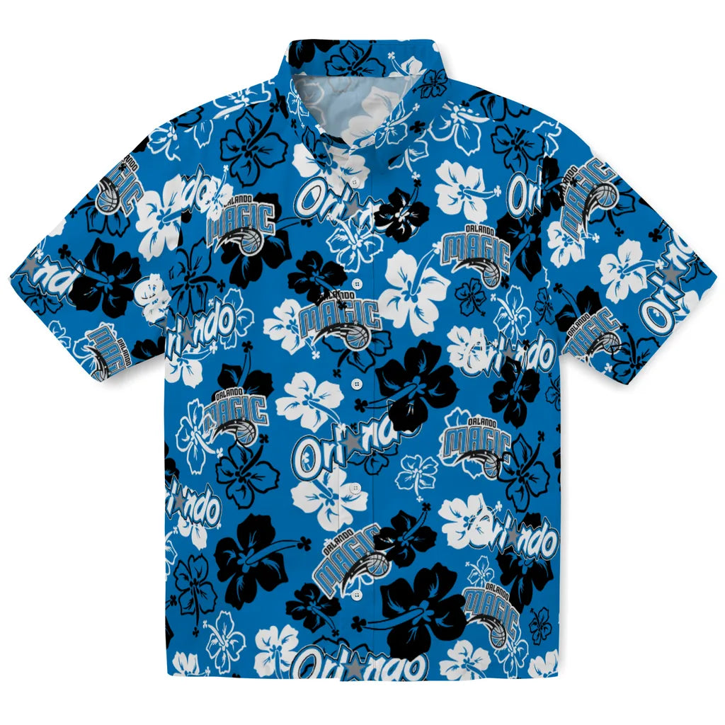 Orlando Magic Hibiscus Bloom Hawaiian Shirt – Moonbestprint