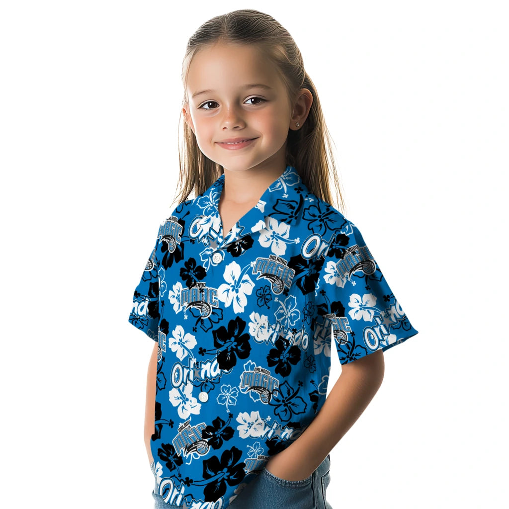 Orlando Magic Hibiscus Bloom Hawaiian Shirt – Moonbestprint