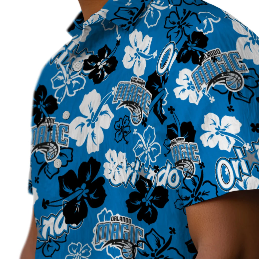 Orlando Magic Hibiscus Bloom Hawaiian Shirt – Moonbestprint