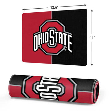 Ohio State University OSU Buckeyes Split Gaming Mouse Pad Moonbestprint