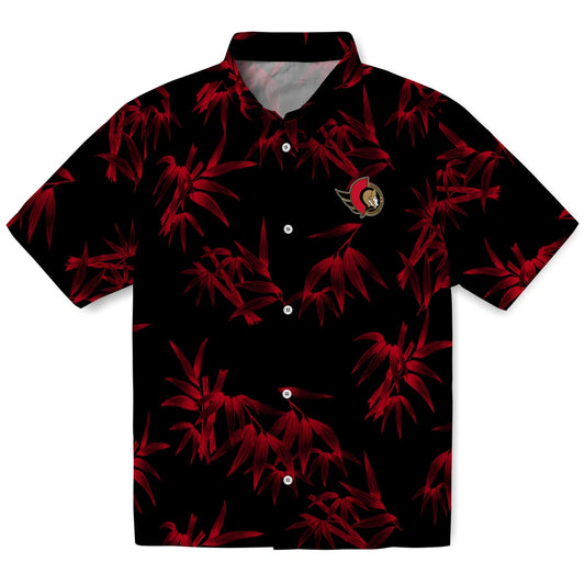 Ottawa Senators Hawaiian Shirt - Bamboo Branches | Moonbestprint