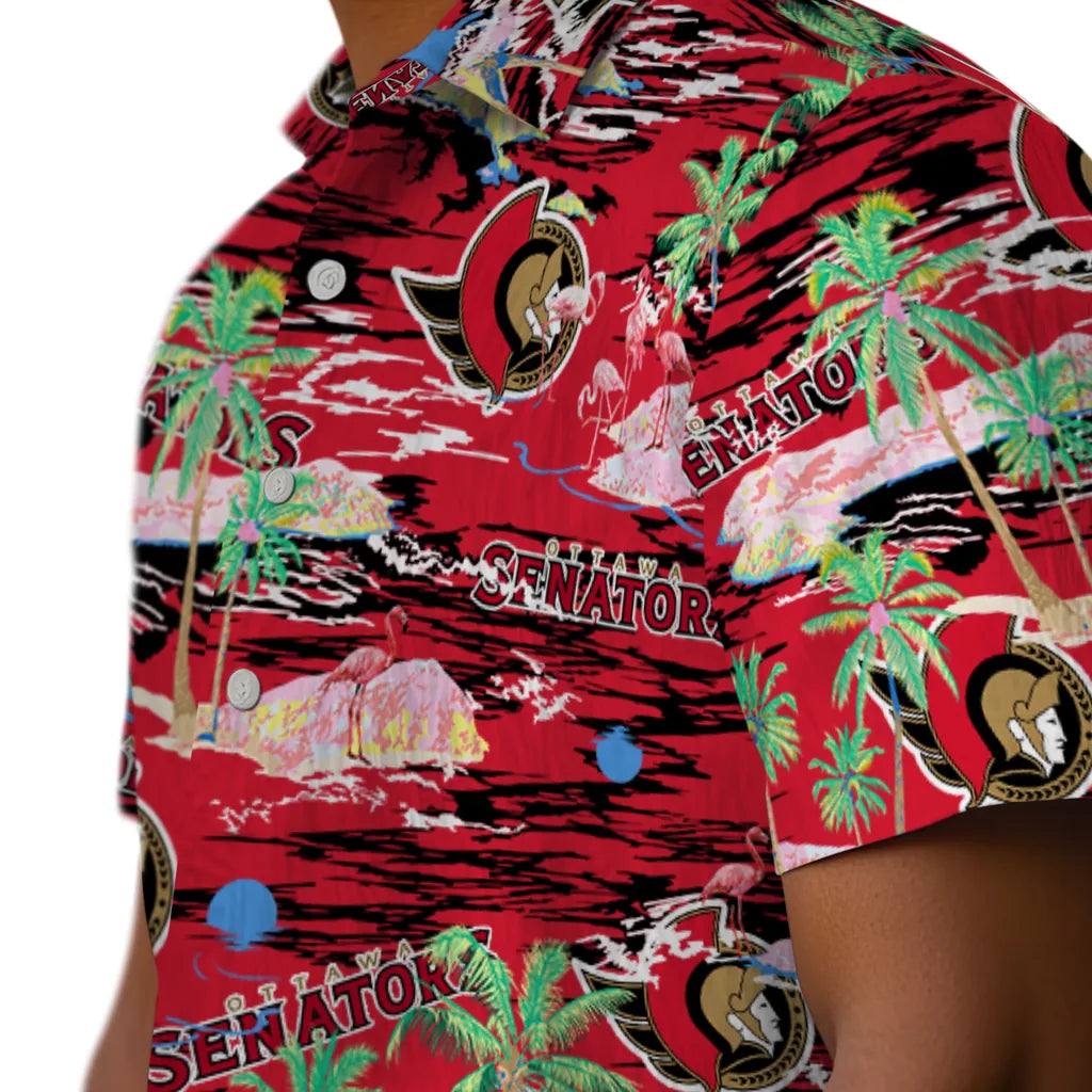 Ottawa Senators Flamingo Retreat 2026 Hawaiian Shirt – Moonbestprint