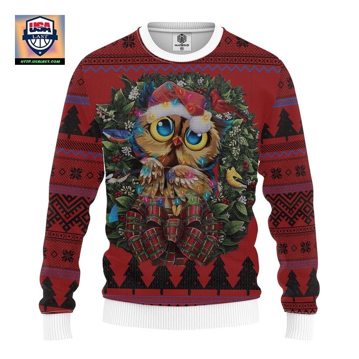 Owl Christmas Mc Ugly Christmas Sweater Thanksgiving Gift ? Usalast