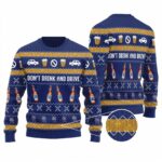 Pabst Blue Ribbon Don't Drink And Drive Ugly Sweater – Moonbestprint