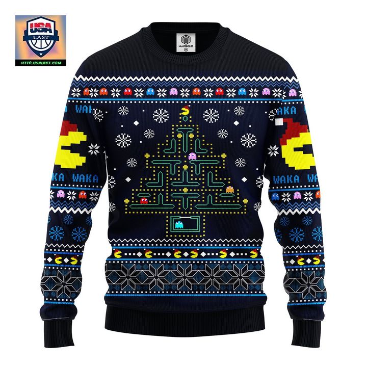 Pacman Ugly Christmas Sweater Amazing Gift Idea Thanksgiving Gift ? Usalast