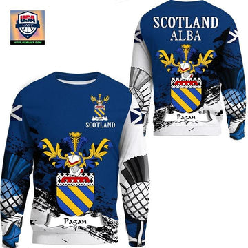 Pagan Scottish Family Crest Scotland Special Sweater A7 ? Usalast