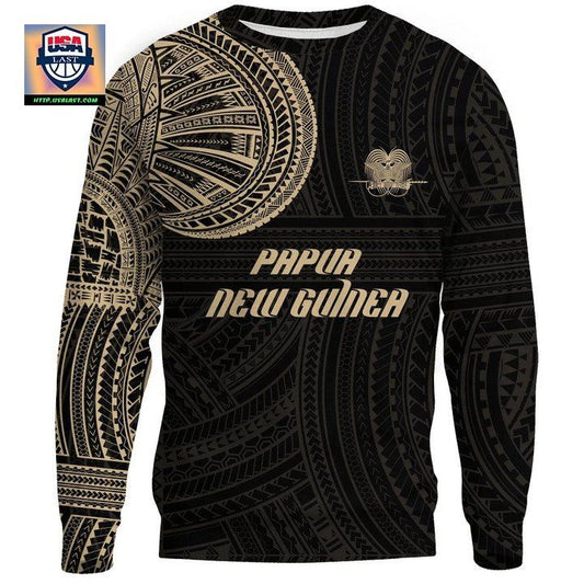 Papua New Guinea Sweater Polynesian Tattoo Style A31 ? Usalast