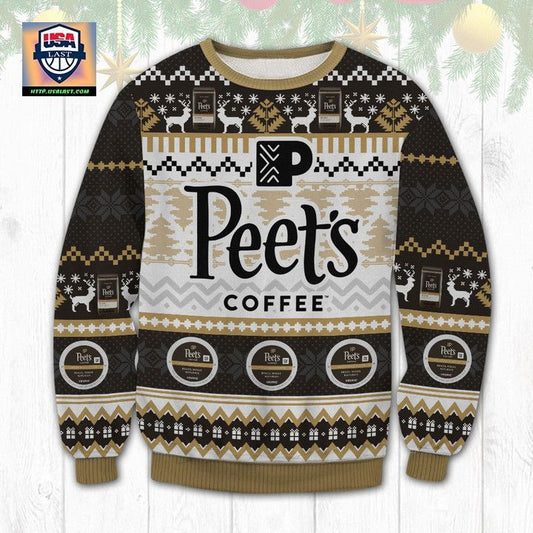 Peets Coffee Ugly Christmas Sweater 2022 ? Usalast