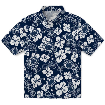 Penn State Nittany Lions Hibiscus Bloom Hawaiian Shirt – Moonbestprint