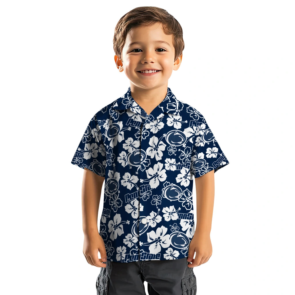 Penn State Nittany Lions Hibiscus Bloom Hawaiian Shirt – Moonbestprint