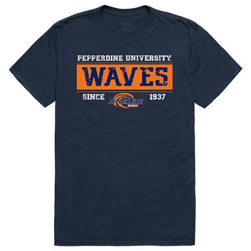 Pepperdine University Waves NCAA Established Tees T-Shirt