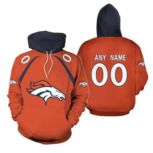 Personalized Denver BroncosNFL 3D All Over Print Hoodie -Moonbestprint