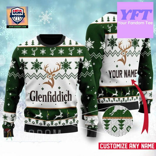 Personalized Glemfiddich Xmas 3d Ugly Christmas Sweater ? Usalast