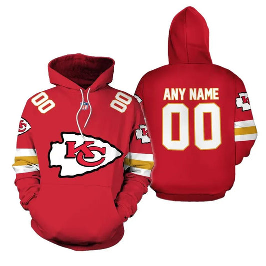 Personalized Kansas City ChiefsNFL 3D All Over Print Hoodie -Moonbestprint