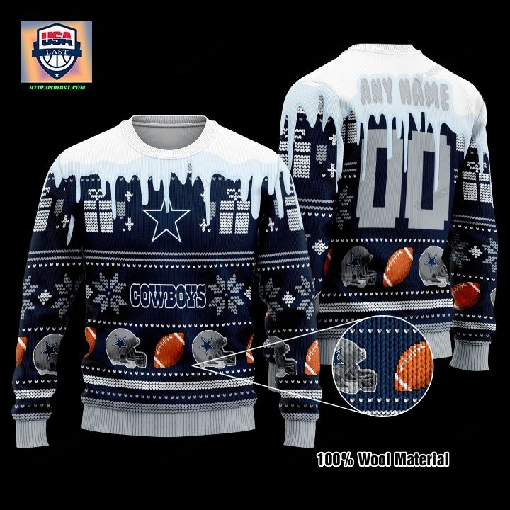 Personalized Nfl Dallas Cowboys Custom Christmas Sweater ? Usalast