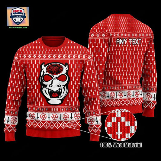 Personalized Slayer Custom Christmas Sweater ? Usalast