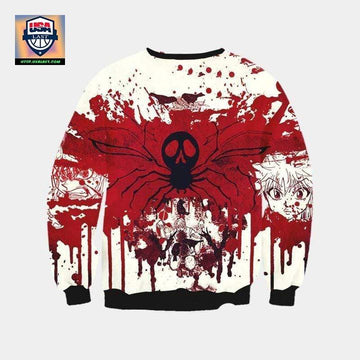 Phantom Troupe Blood Sweater ? Hunter X Hunter 3D Printed Sweater Sh9804 ? Usalast