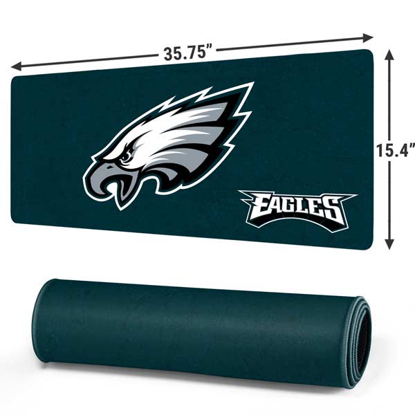 NFL Philadelphia Eagles Distressed Gaming Mouse Pad Moonbestprint