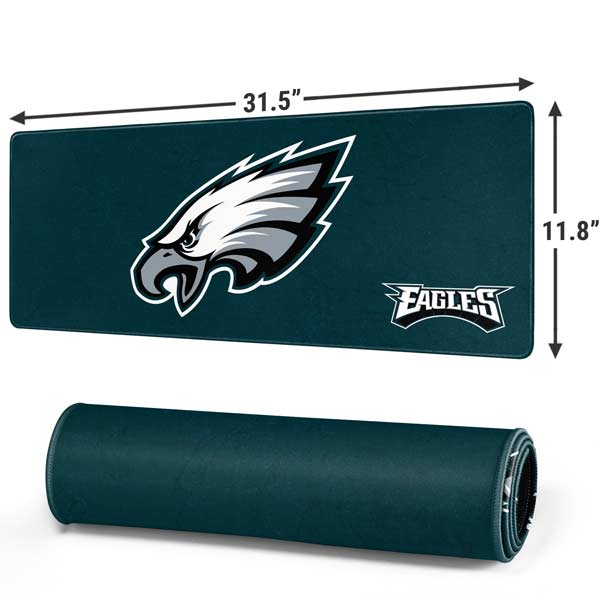 NFL Philadelphia Eagles Distressed Gaming Mouse Pad Moonbestprint