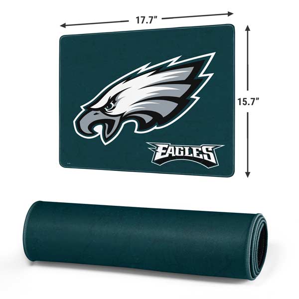NFL Philadelphia Eagles Distressed Gaming Mouse Pad Moonbestprint