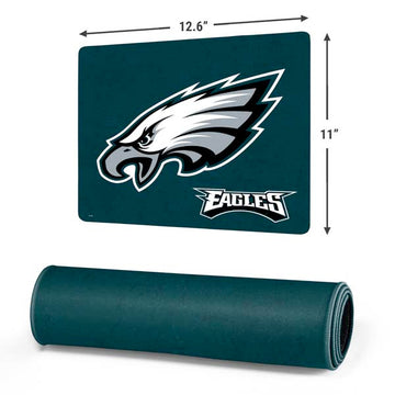 NFL Philadelphia Eagles Distressed Gaming Mouse Pad Moonbestprint