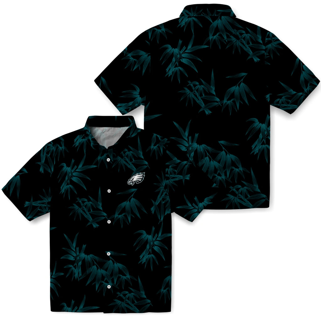 Philadelphia Eagles Hawaiian Shirt - Bamboo Branches | Moonbestprint