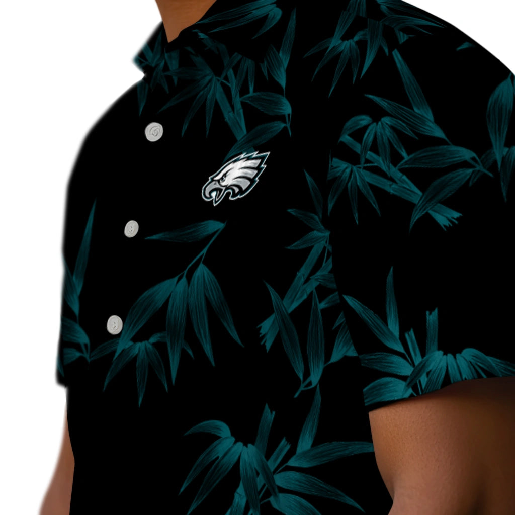 Philadelphia Eagles Hawaiian Shirt - Bamboo Branches | Moonbestprint