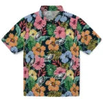 Philadelphia Eagles Hawaiian Shirt - Brilliant Hibiscus Garden | Moonbestprint
