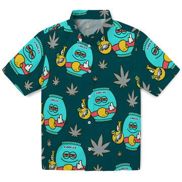 Philadelphia Eagles Hawaiian Shirt - Chill Vibe | Moonbestprint
