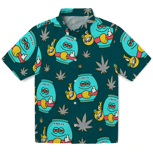 Philadelphia Eagles Hawaiian Shirt - Chill Vibe | Moonbestprint