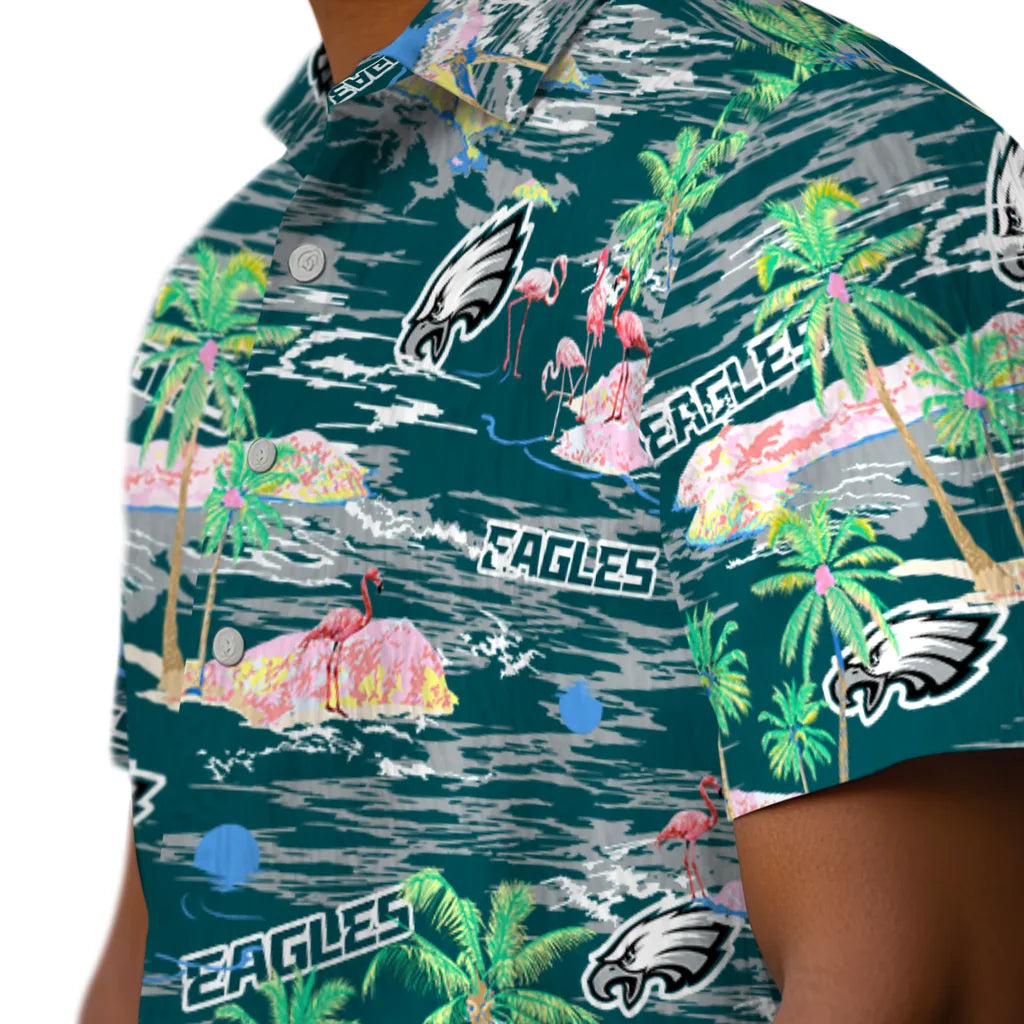 Philadelphia Eagles Hawaiian Shirt - Hawaii Island | Moonbestprint