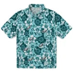 Philadelphia Eagles Hawaiian Shirt - Hibiscus Blooms | Moonbestprint