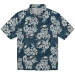 Philadelphia Eagles Hawaiian Shirt - Hibiscus Flowers | Moonbestprint