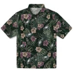 Philadelphia Eagles Hawaiian Shirt - Hibiscus Leaves Pattern | Moonbestprint