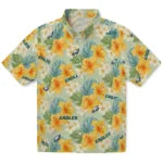 Philadelphia Eagles Hawaiian Shirt - Hibiscus Mood | Moonbestprint