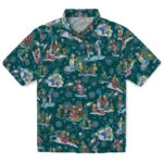 Philadelphia Eagles Hawaiian Shirt - Simpsons Christmas | Moonbestprint