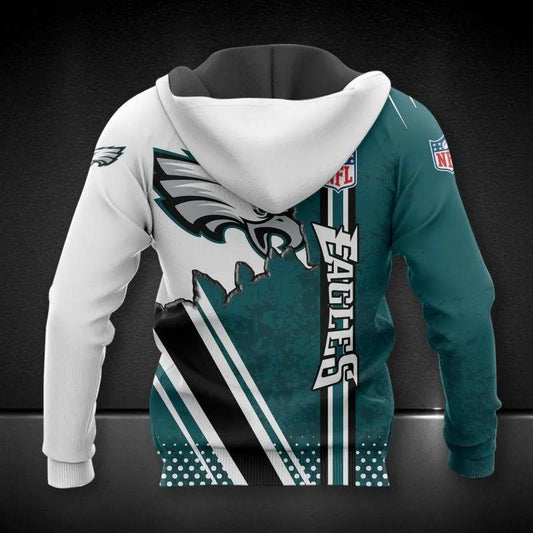 Philadelphia Eagles NFL3D All Over Print Hoodie -Moonbestprint