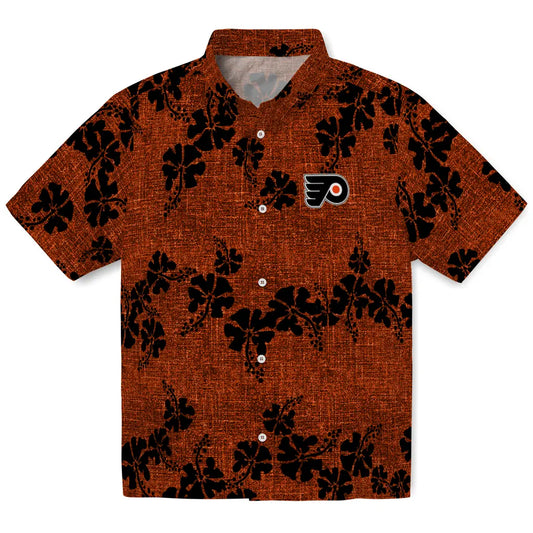 Philadelphia Flyers Hawaiian Shirt - 50th State Flower | Moonbestprint
