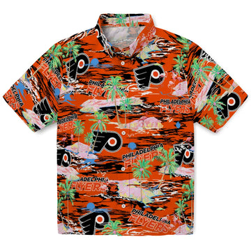 Philadelphia Flyers Flamingo Retreat 2026 Hawaiian Shirt – Moonbestprint