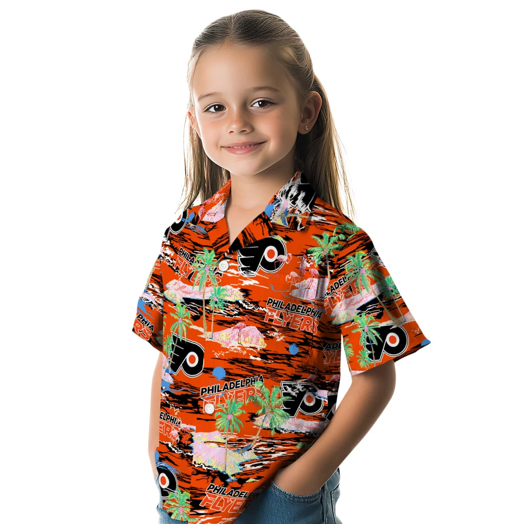 Philadelphia Flyers Flamingo Retreat 2026 Hawaiian Shirt – Moonbestprint