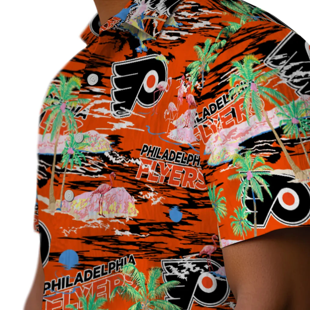 Philadelphia Flyers Flamingo Retreat 2026 Hawaiian Shirt – Moonbestprint